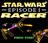 Star Wars Episode I - Racer (USA, Europe) Title Screen